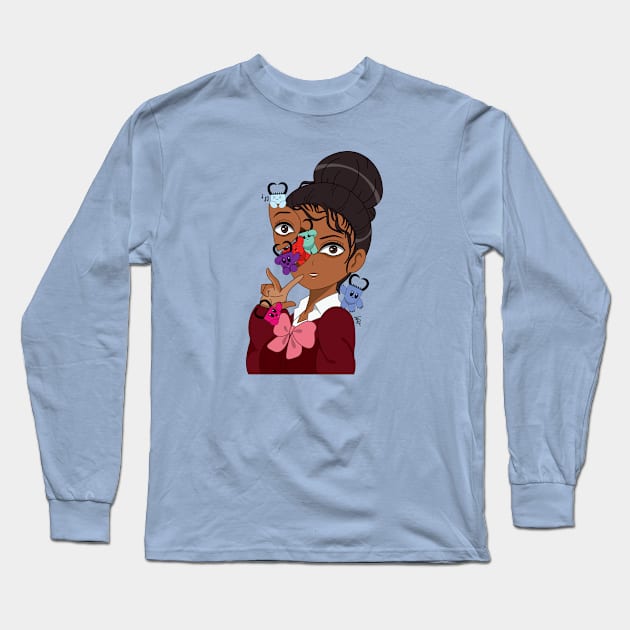 Little Personalities Long Sleeve T-Shirt by Munchbud Ink